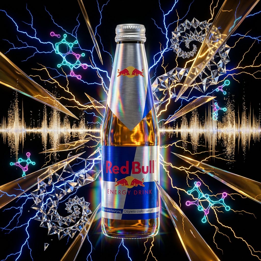 Red Bull Original en bouteille verre importée, format exclusif premium, disponible sur My American Shop