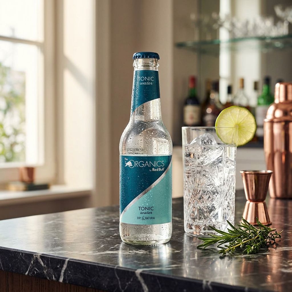 Red Bull Organics Bottle Bio Tonic Water