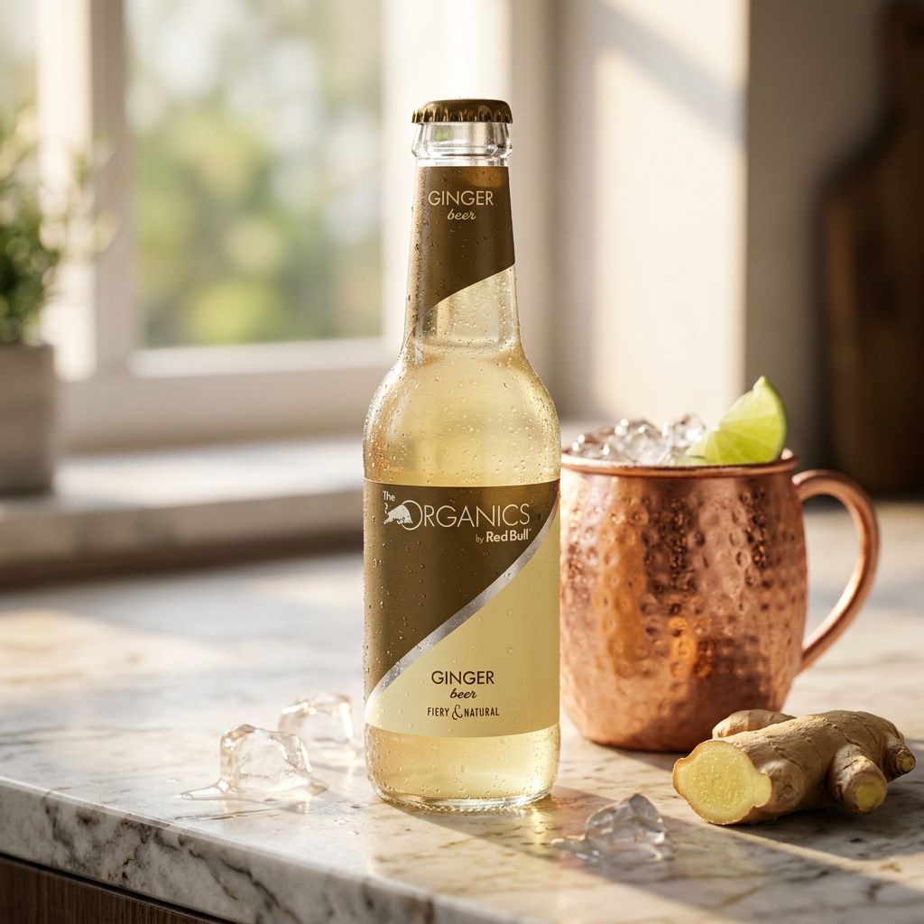 Red Bull Organics Bottle Ginger Beer