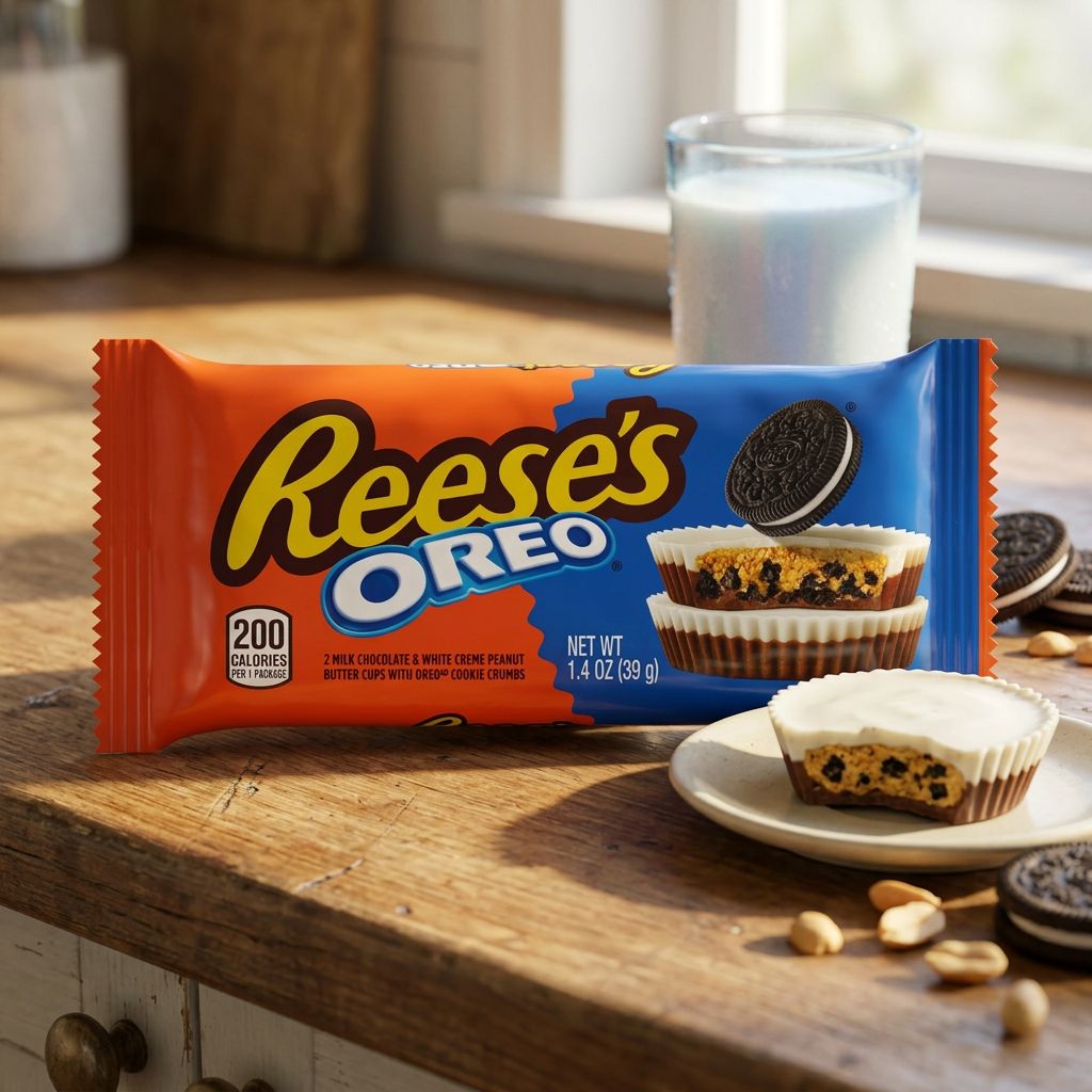 Reese's Oreo Cups Milk Chocolate & White Cream