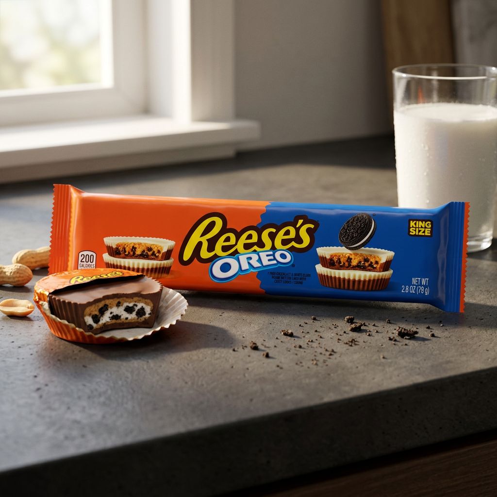 Reese's Oreo King Size Cups Milk Chocolate & White Cream