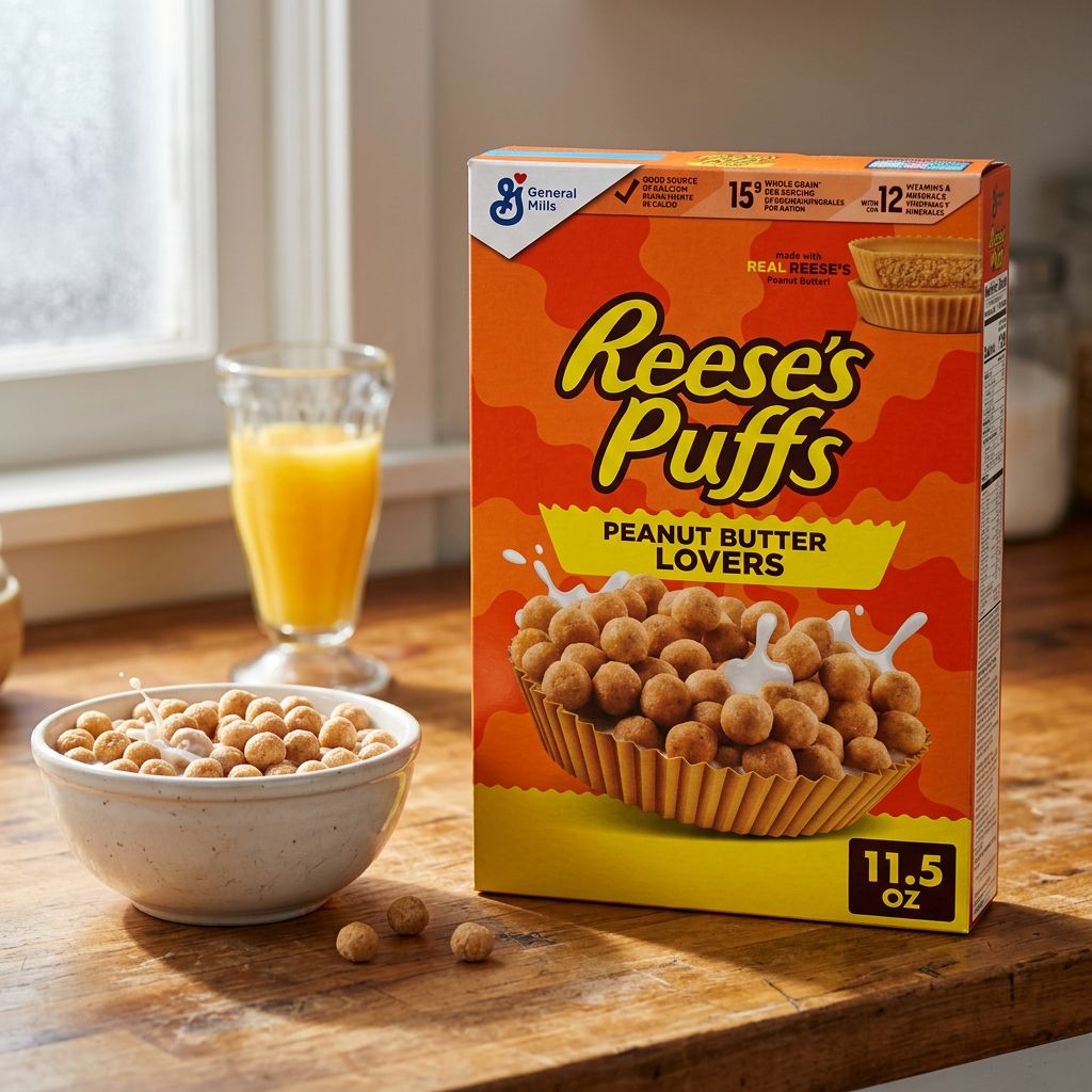Reese's Puffs Lovers Peanut Butter