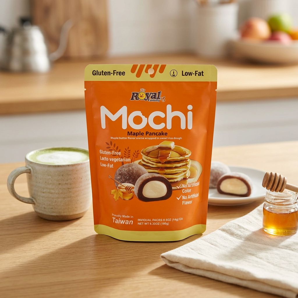 Royal Family Mochi Creamy Maple Pancake