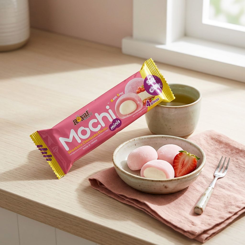 Royal Family Mochi Mini Strawberry Cheese Cake