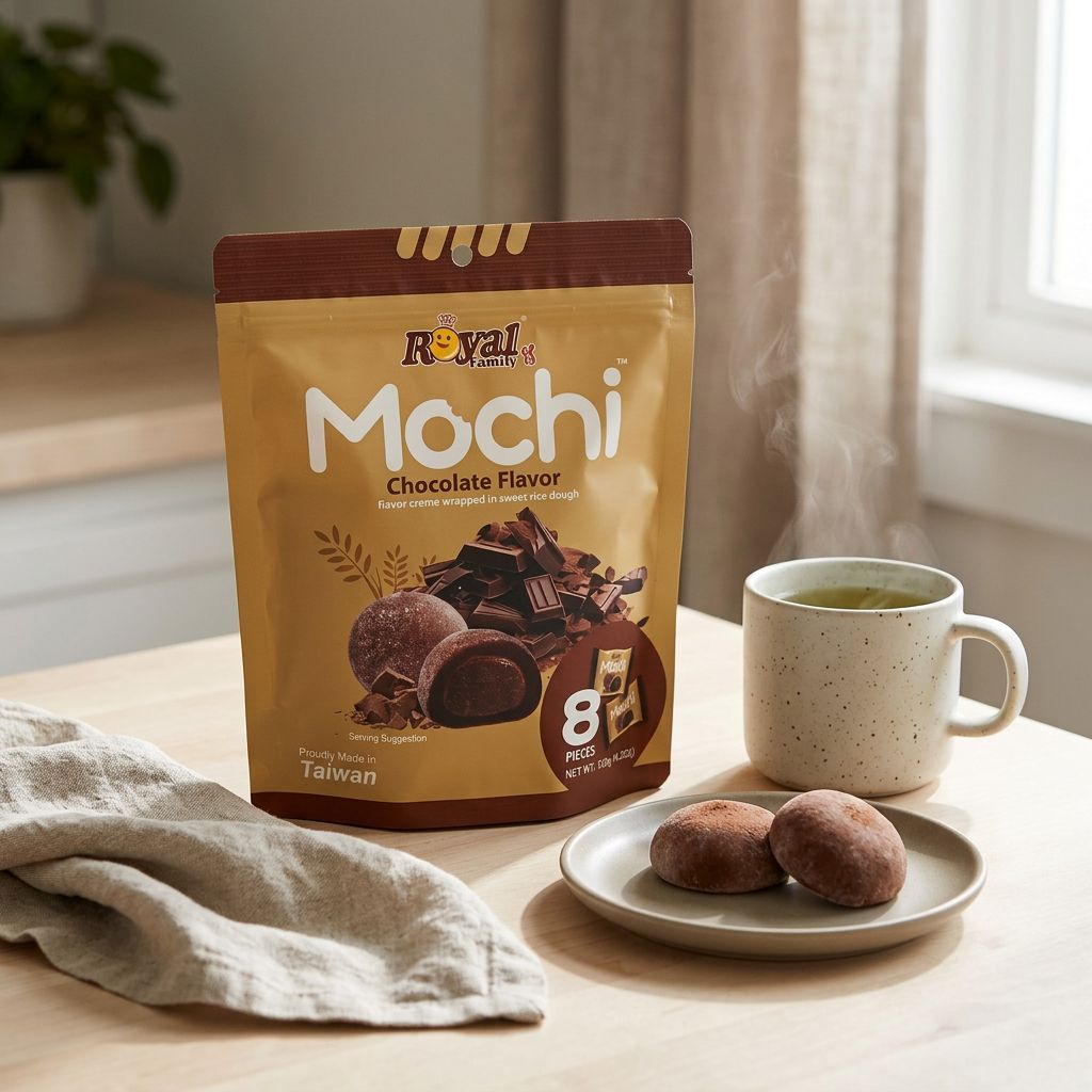 Royal Family Mochi Small Chocolate