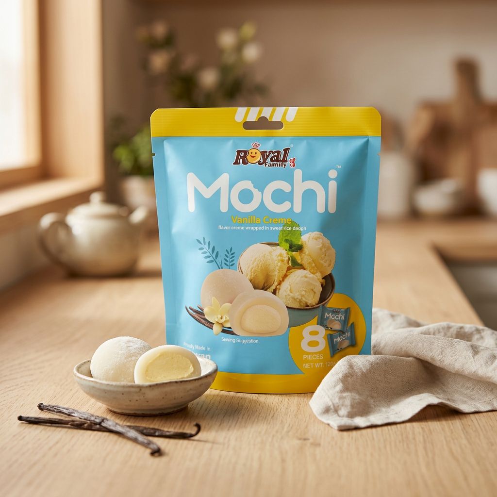 Royal Family Mochi Small Cream Vanilla