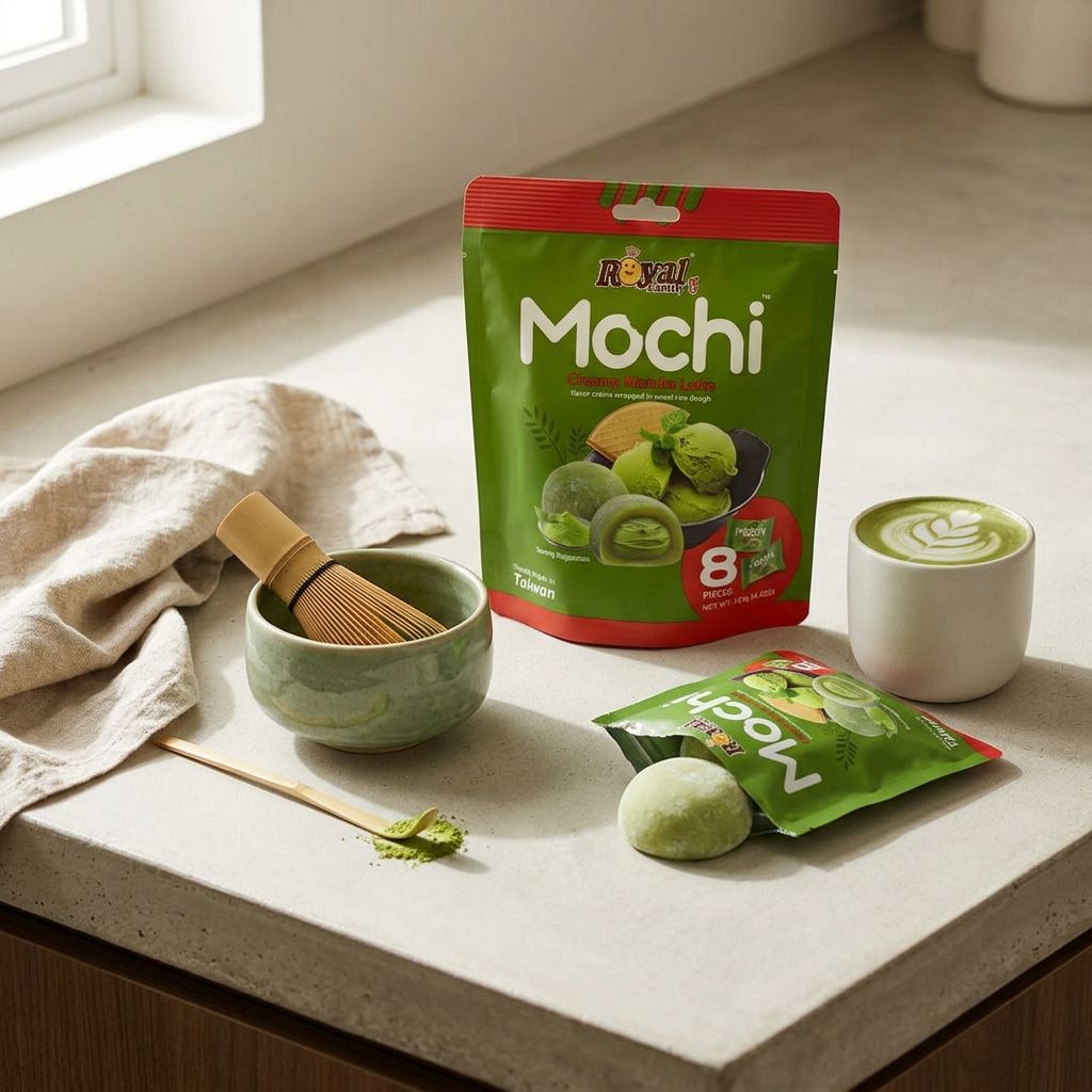 Royal Family Mochi Small Creamy Matcha Latte