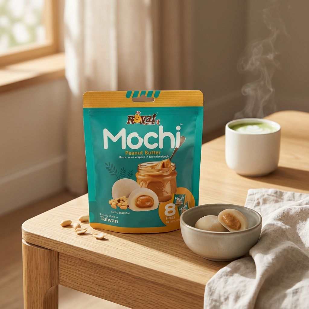 Royal Family Mochi Small Peanut Butter