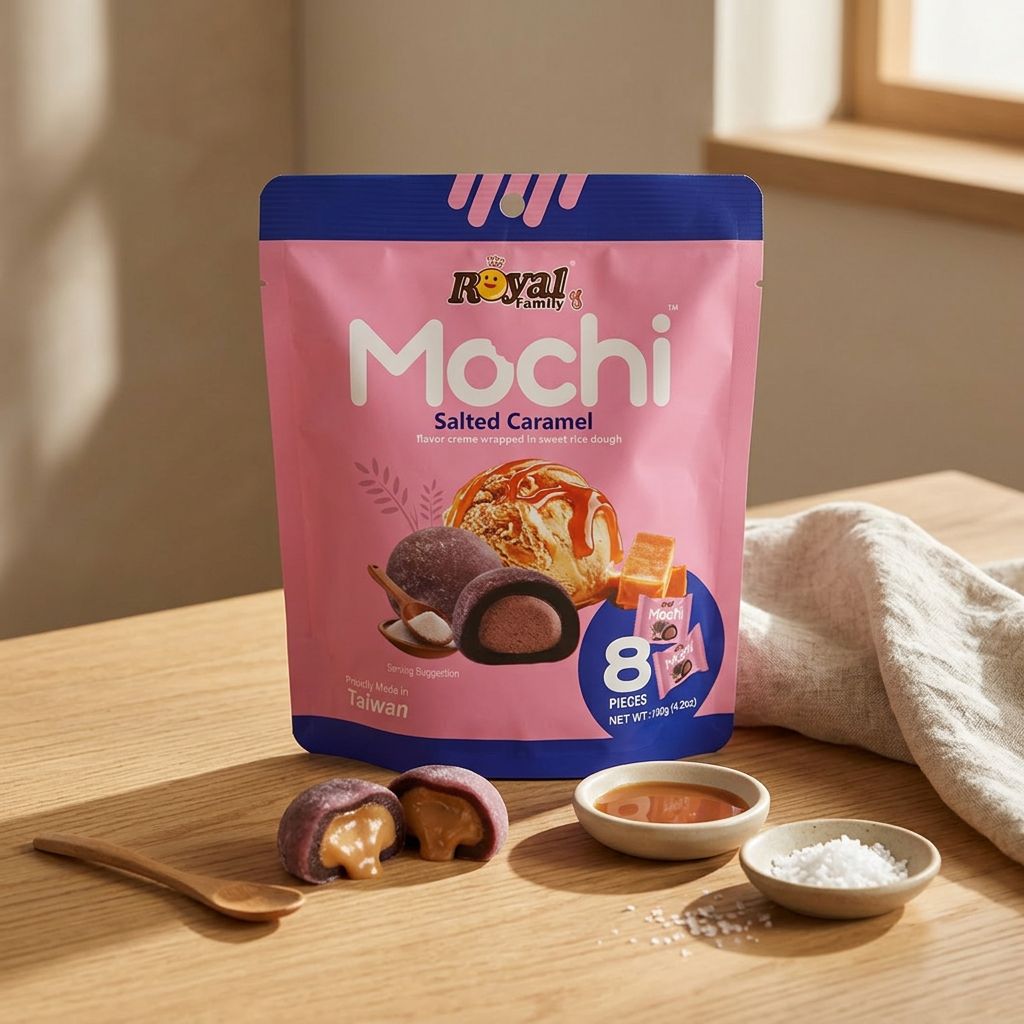 Royal Family Mochi Small Salted Caramel