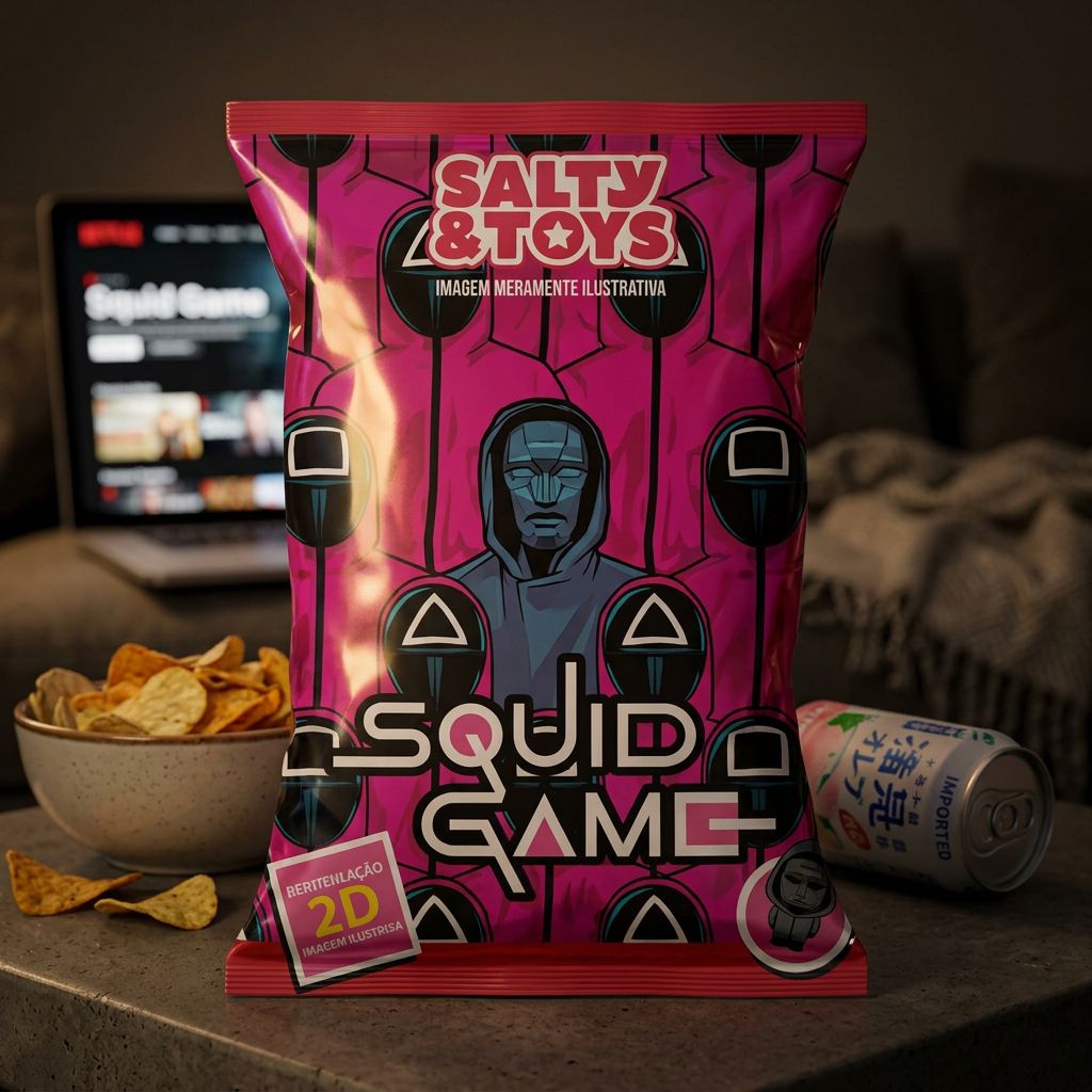 Salty & Toys Squid Game Chips Salted Potatoes