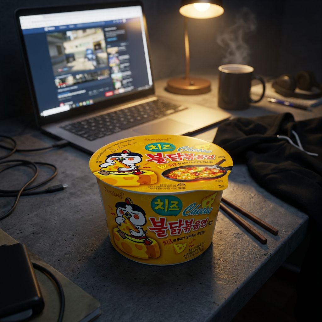 Samyang Ramen Bowl Hot Chicken Cheese Big