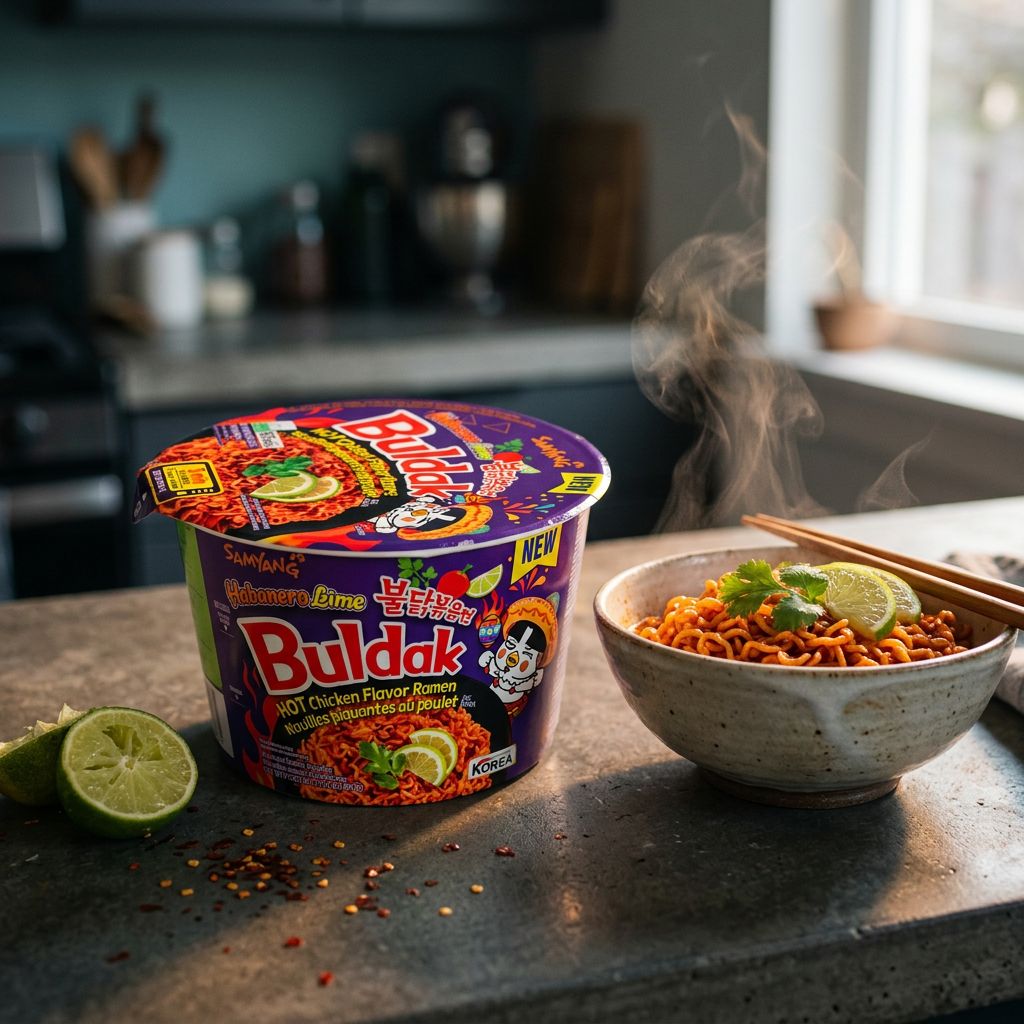 Samyang Ramen Bowl Hot Chicken Habanero Lime Big