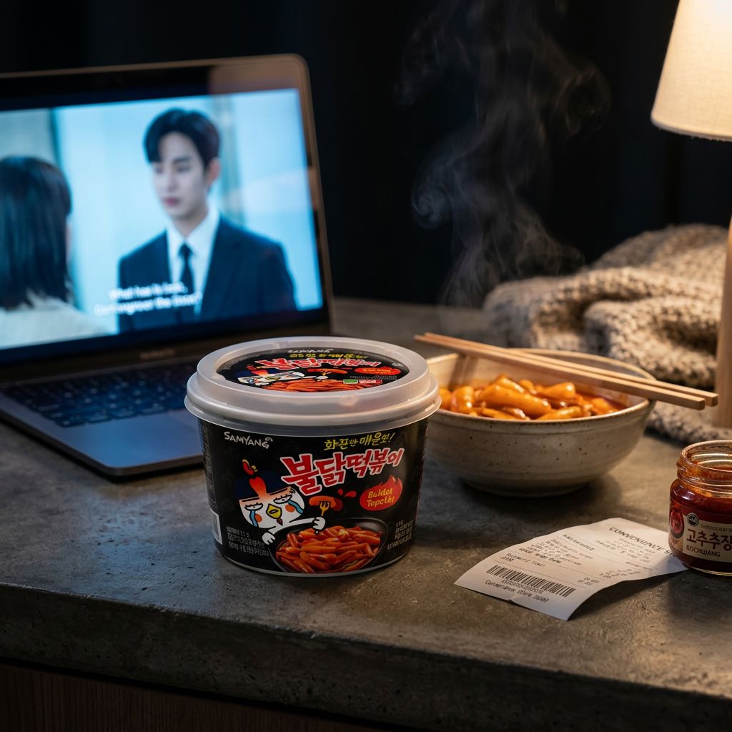 Samyang Topokki Bowl Hot Chicken Spicy Big