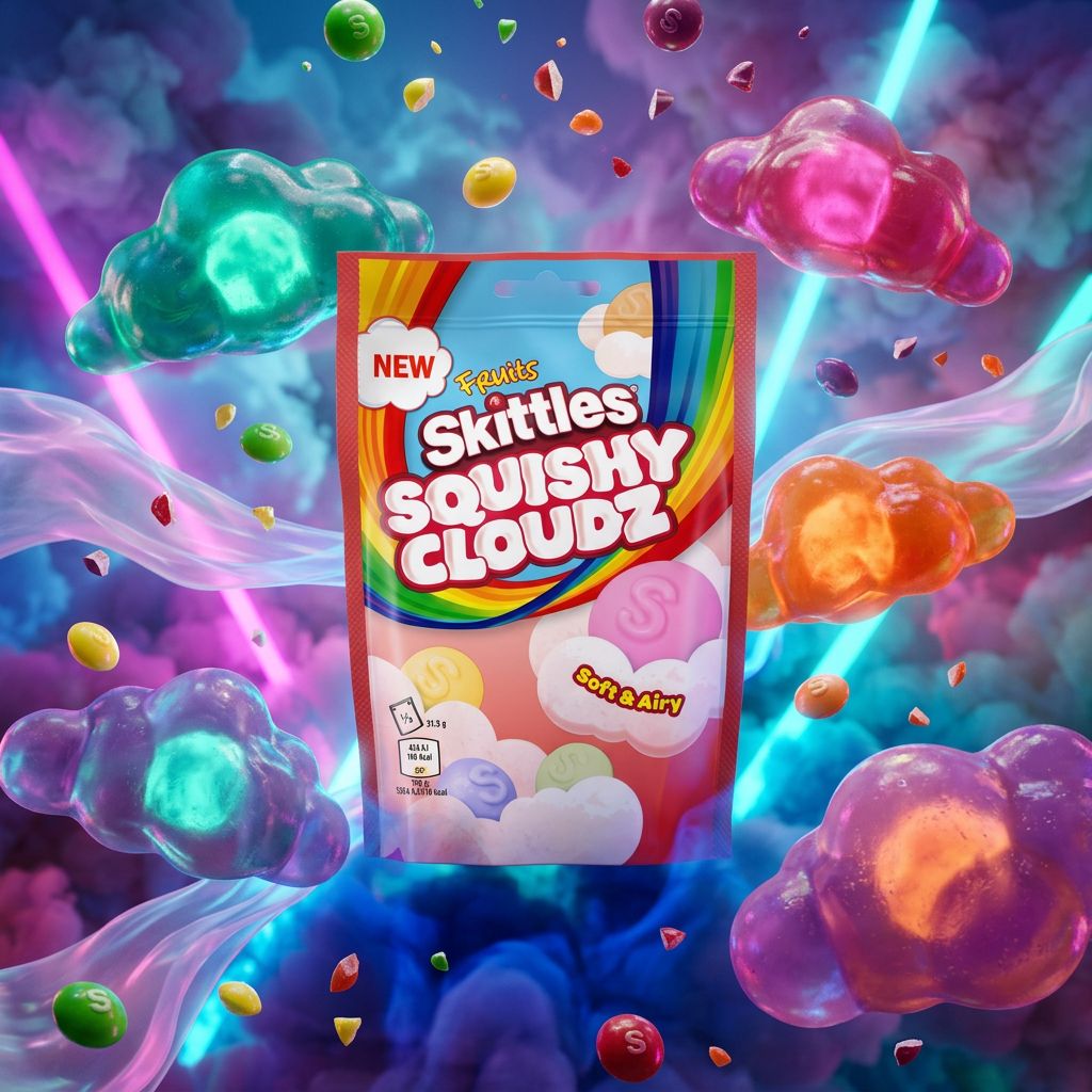 Skittles Squishy Cloudz