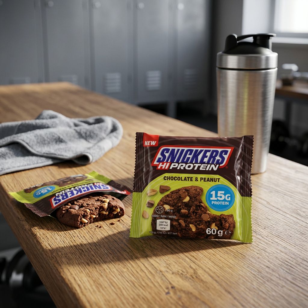 Snickers Protein Cookie chocolat caramel cacahuète 25g protéines importé USA, disponible sur My American Shop