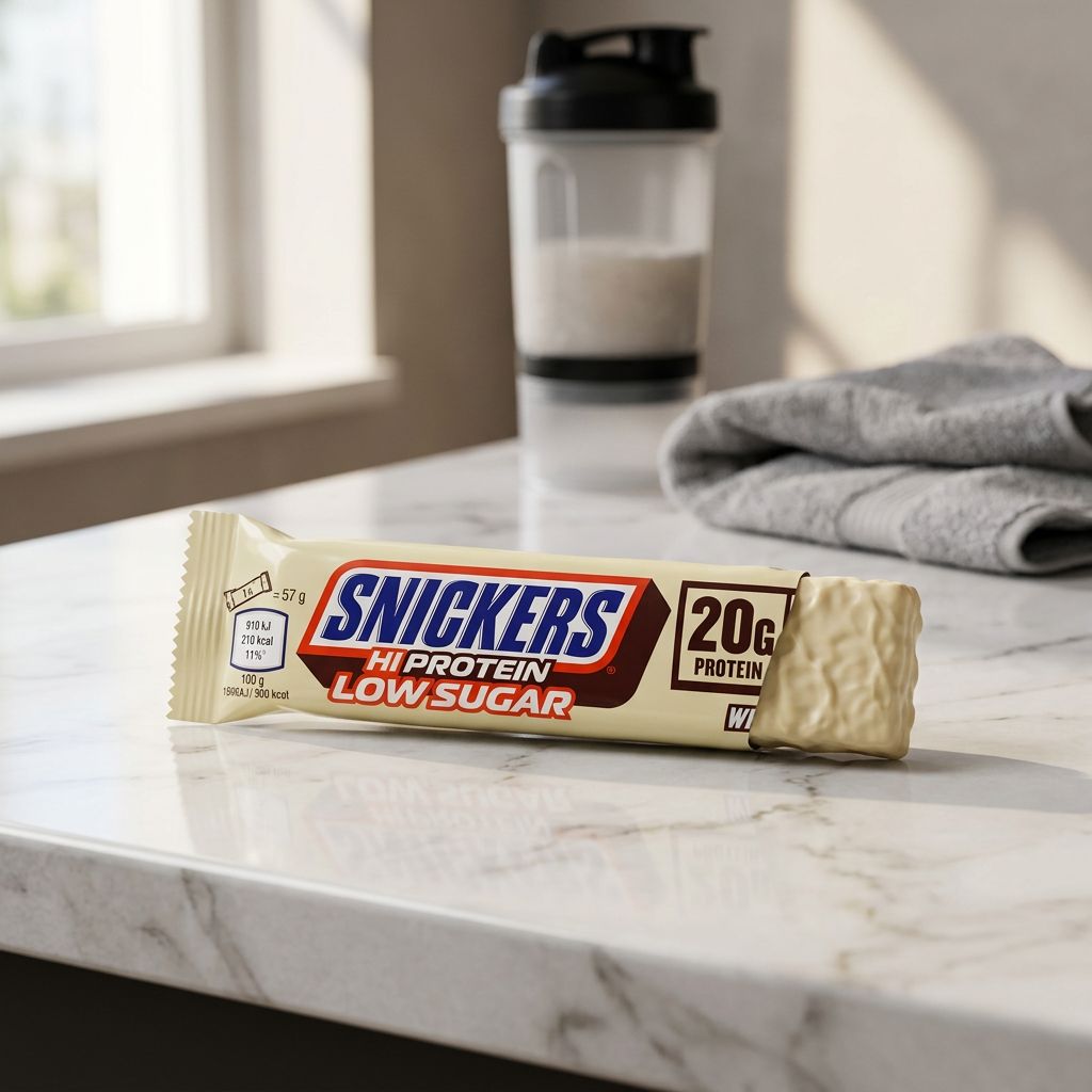Snickers White Low Sugar Protein Bar