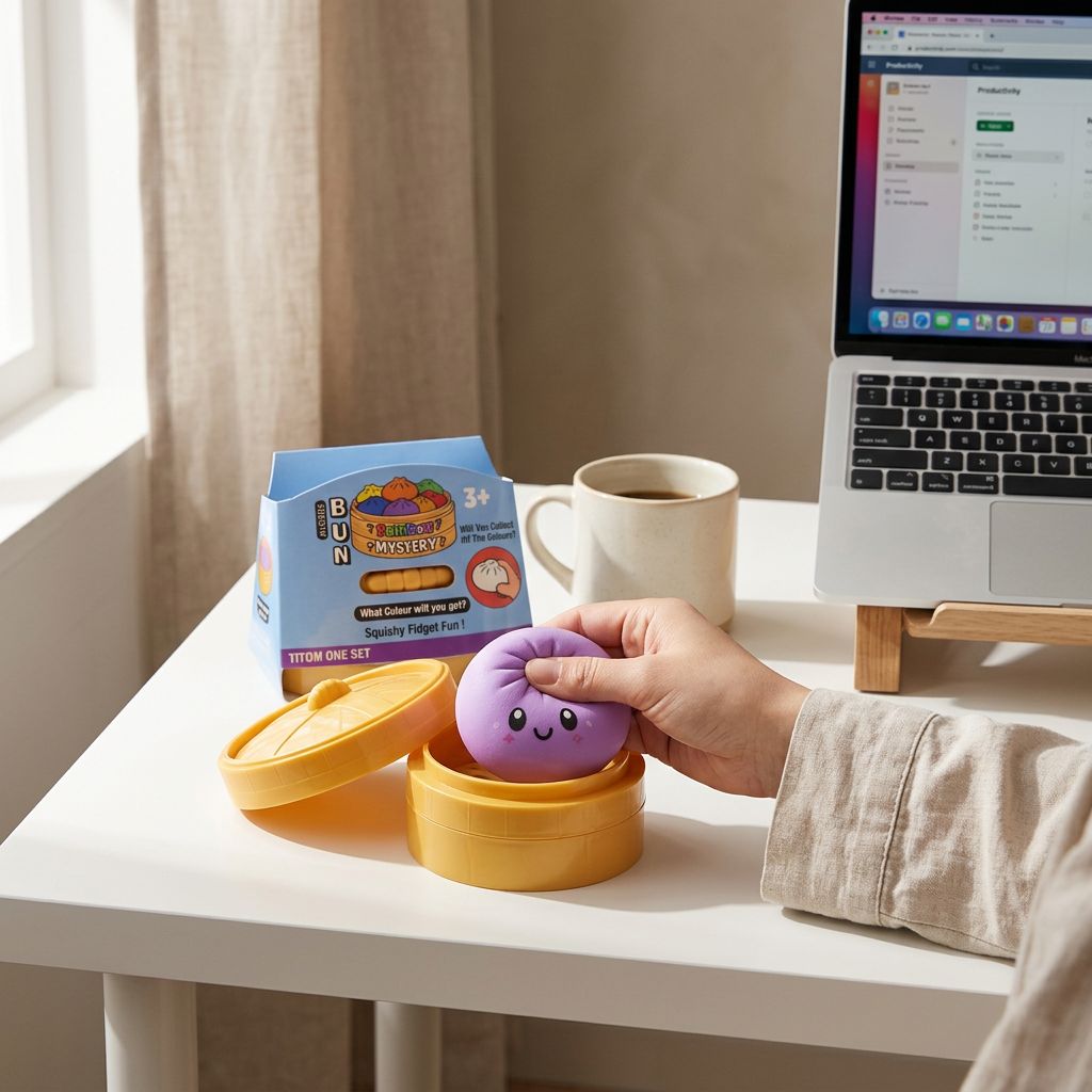 Squishy Big Bun Toy | My American Shop
