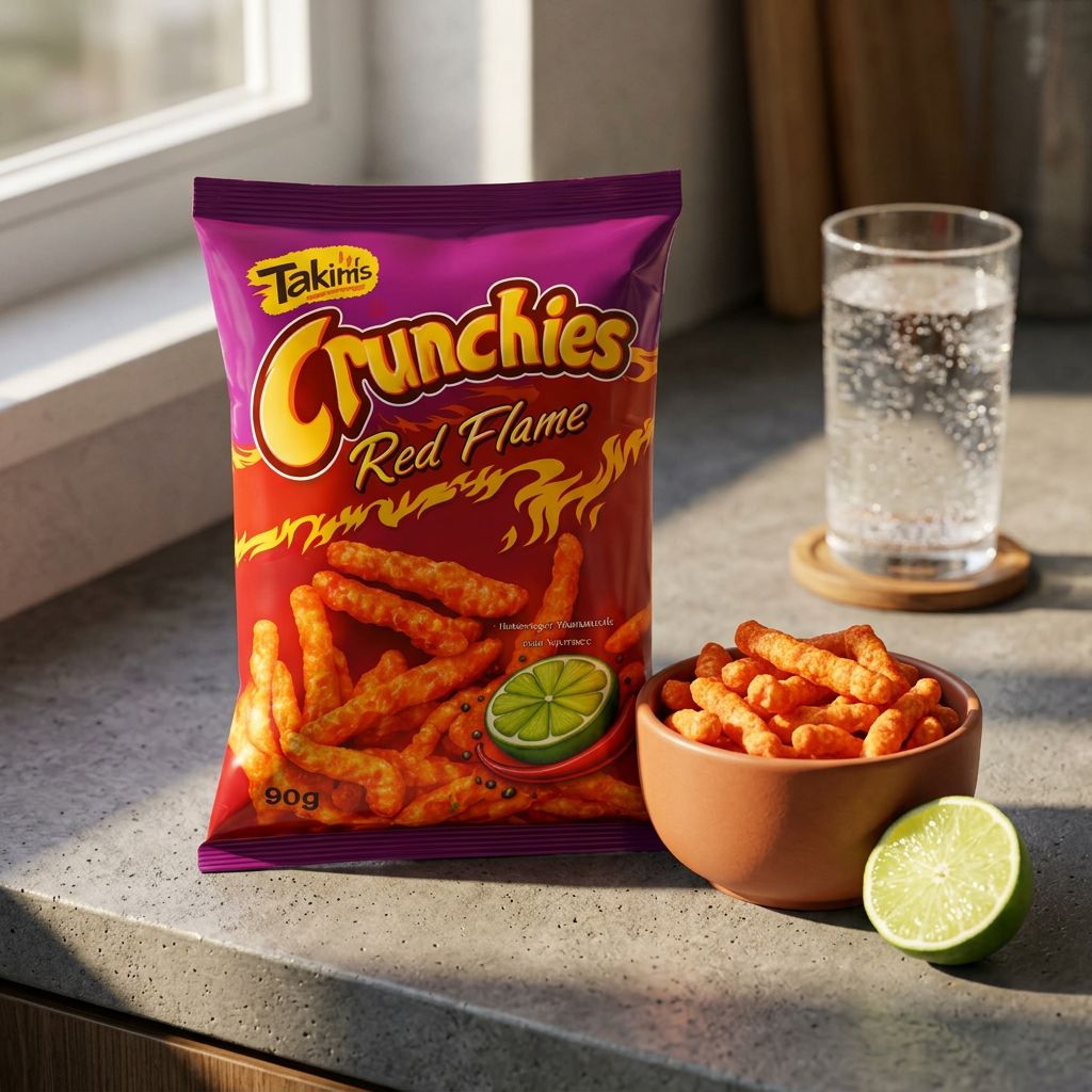 Takim's chunchies Red Flame Chili & Lime