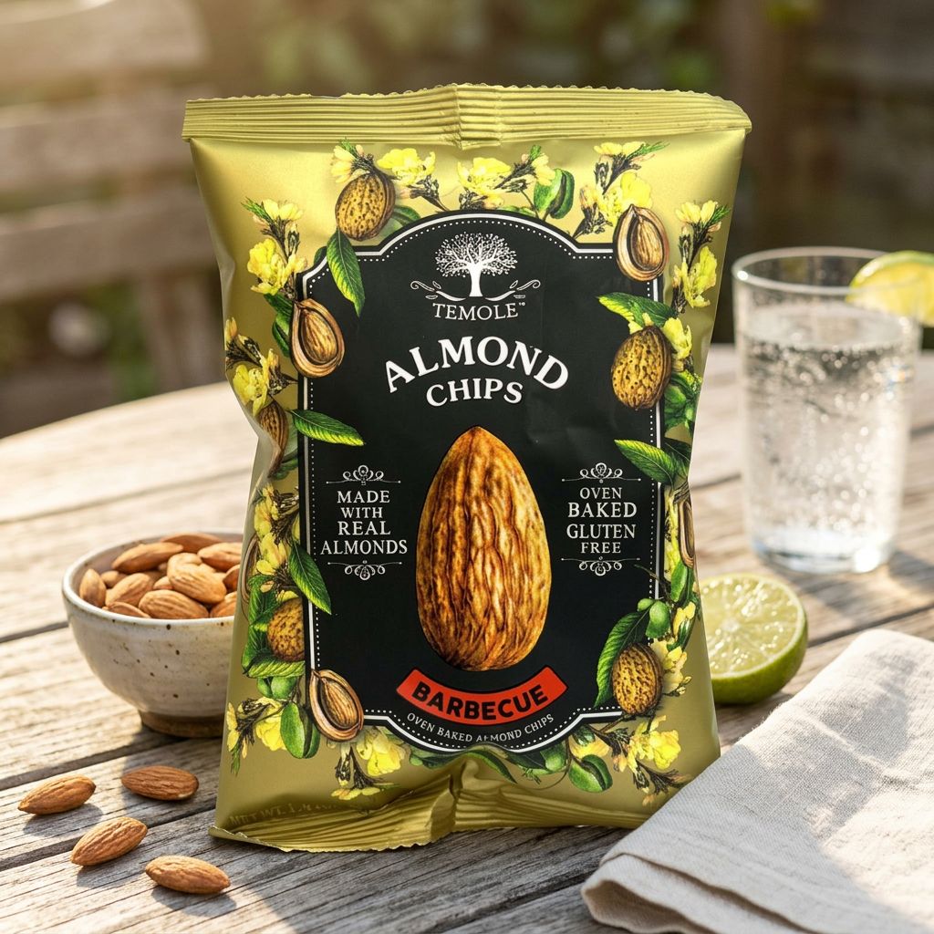 Temole Almond Chips Barbecue
