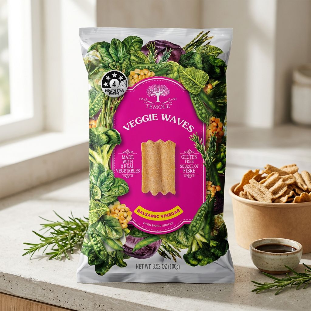 Temole Veggie Waves Balsamic Vinegar