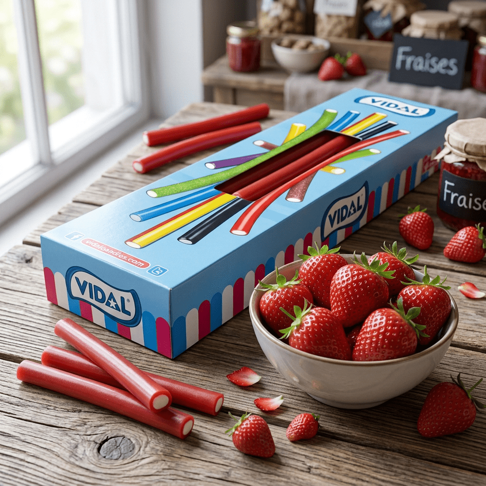 Vidal Giant Cable Strawberry