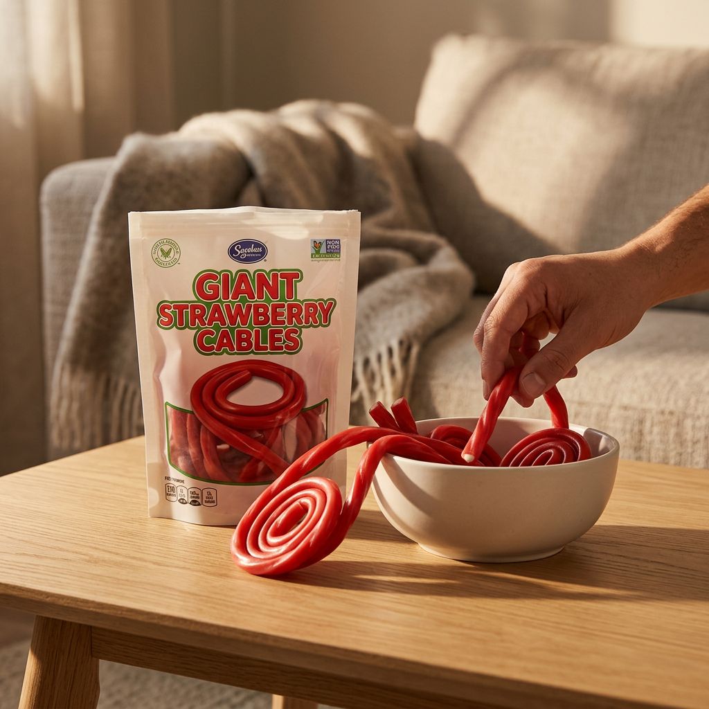Vidal Giant Cable Strawberry