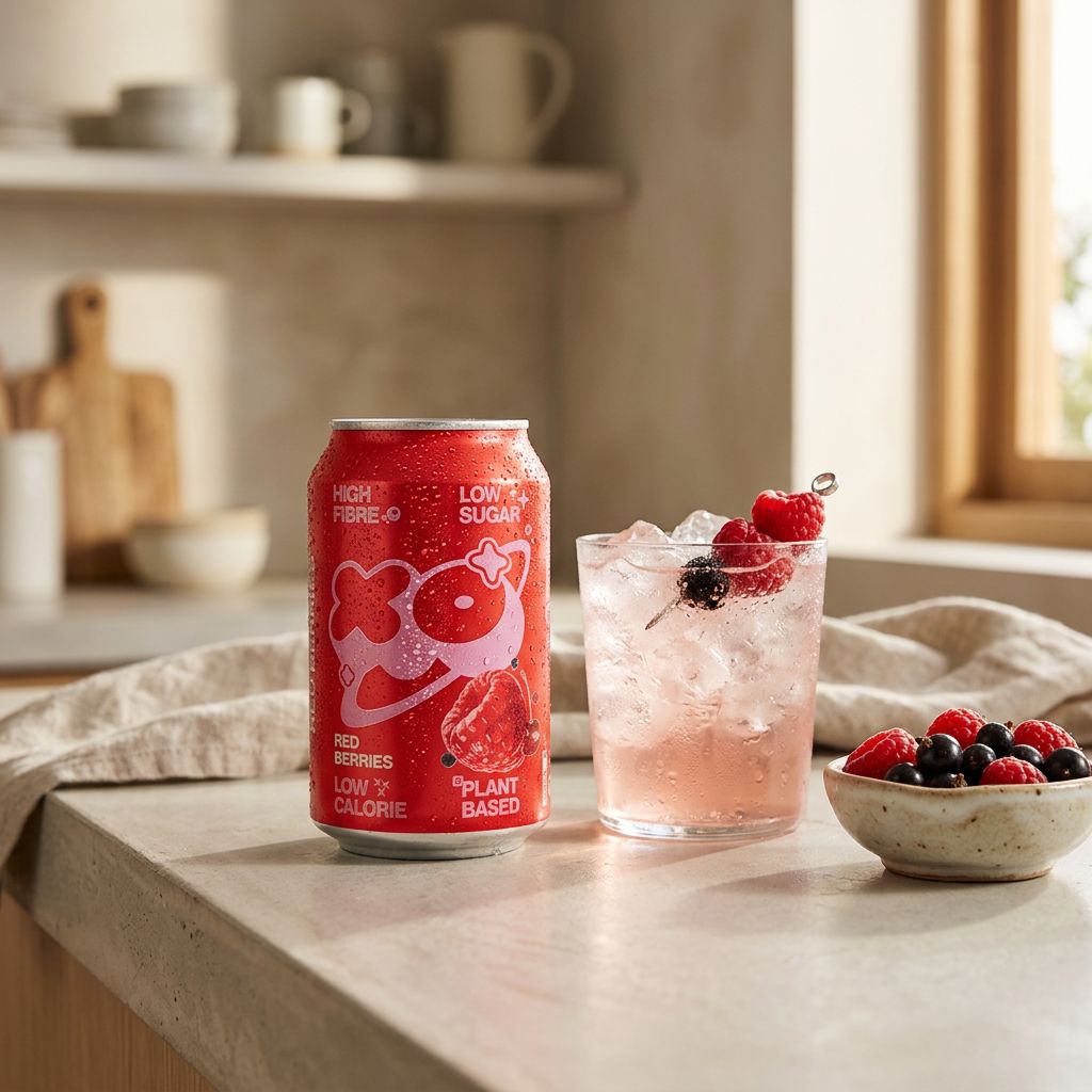 Xoxo Soda Red Berries