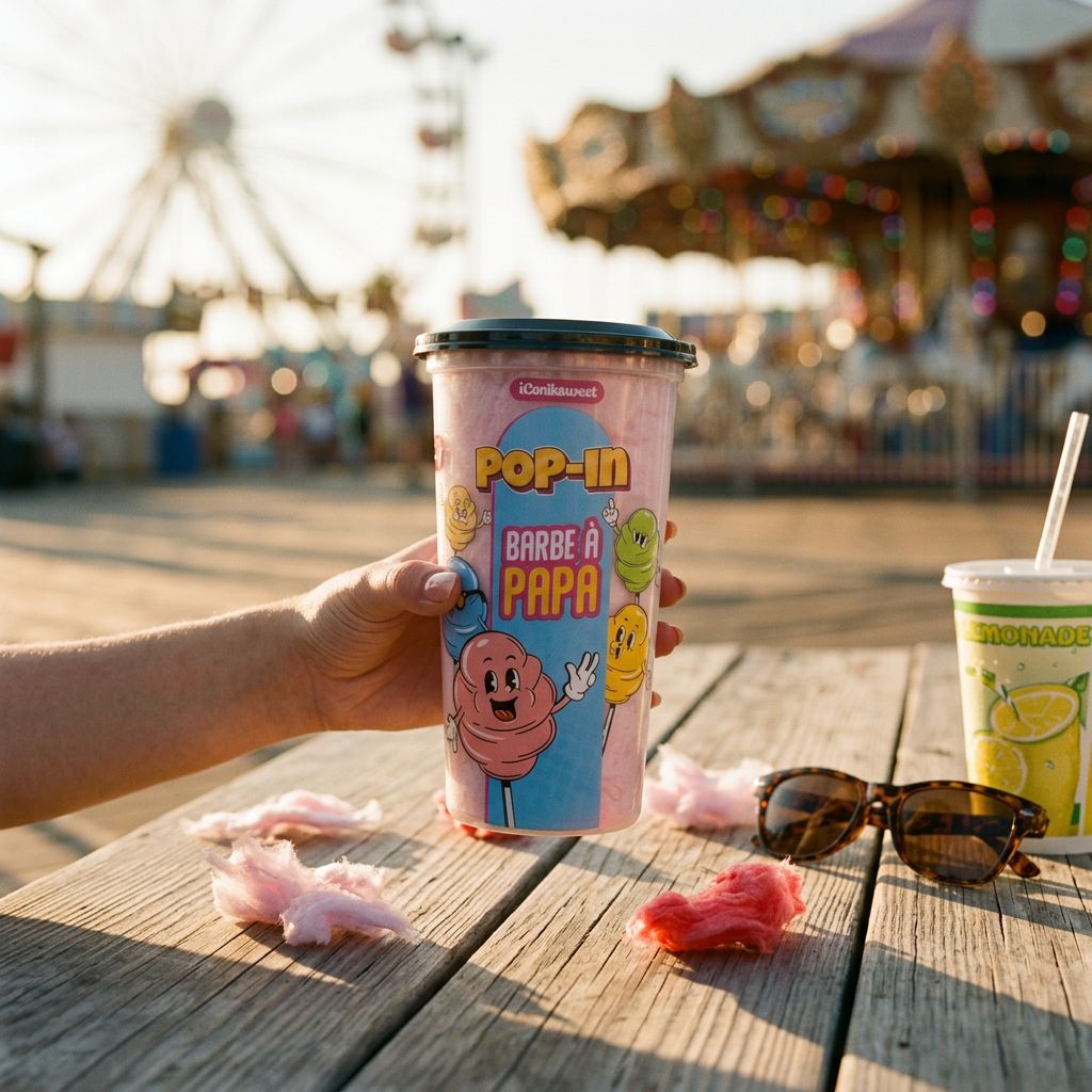 iConiksweet Pop In Cotton Candy Cherry