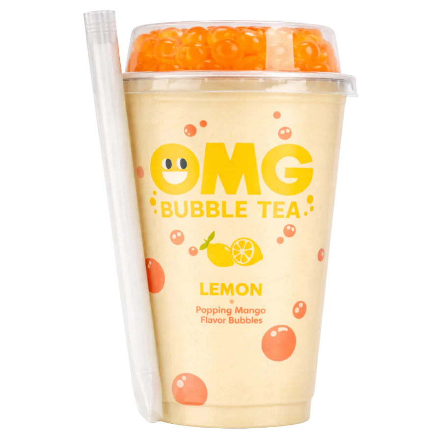OMG Bubble Tea Lemon and Mango 270ml