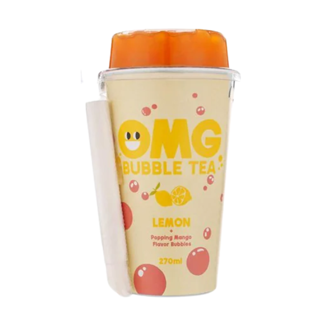 OMG Bubble Tea Lemon and Mango 270ml