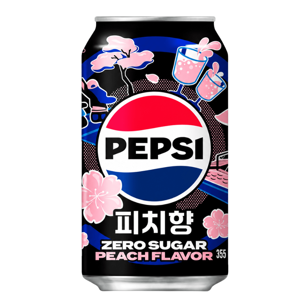 Pepsi Zero Sugar Peach