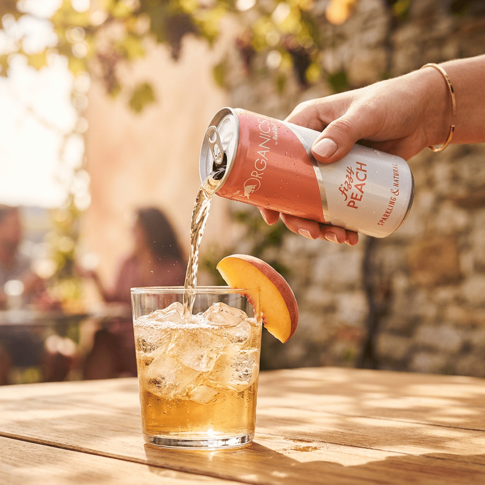 Red Bull Organics Fizzy Peach