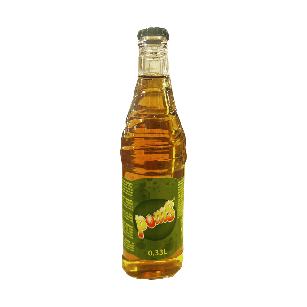 Poms Glass Bottle Apple