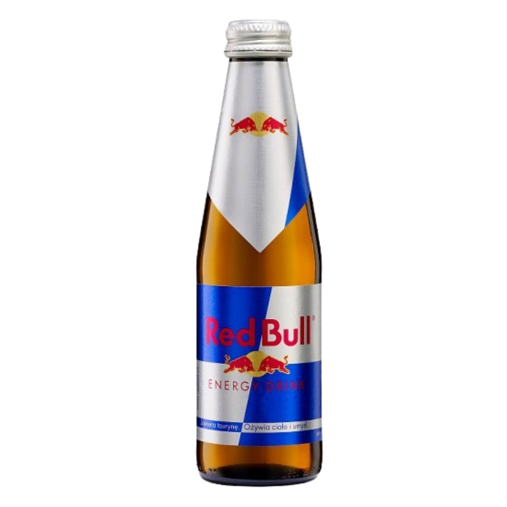 Red Bull Energy Drink Glass Bottle Original - My American Shop