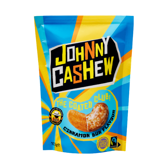 Johnny Cashew Cinnamon Bun Flavour - My American Shop