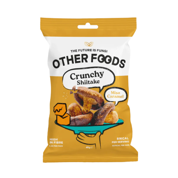 Other Foods Crunchy Shiitake Mushroom Crisps Miso Caramel - My American Shop