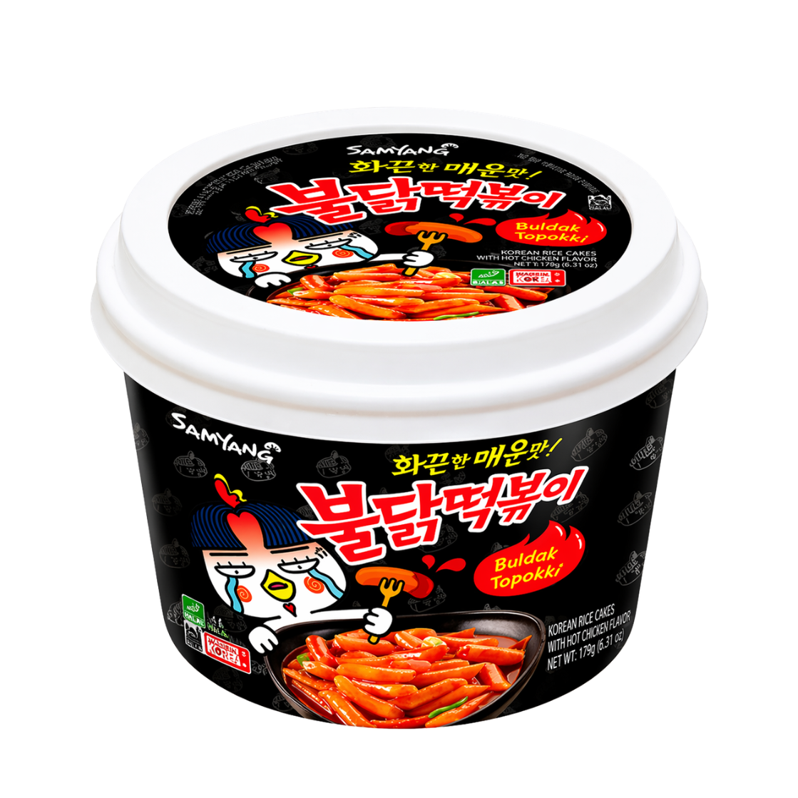 Samyang Buldak Dangmyeon Original 155g : vermicelles pomme de terre épicés sauce Buldak poulet