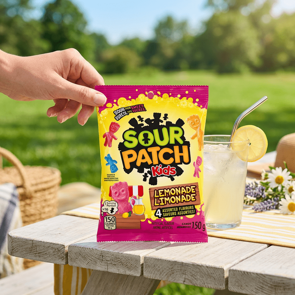 Sour Patch Kids Lemonade bonbons gélifiés acidulés aux quatre saveurs de limonade