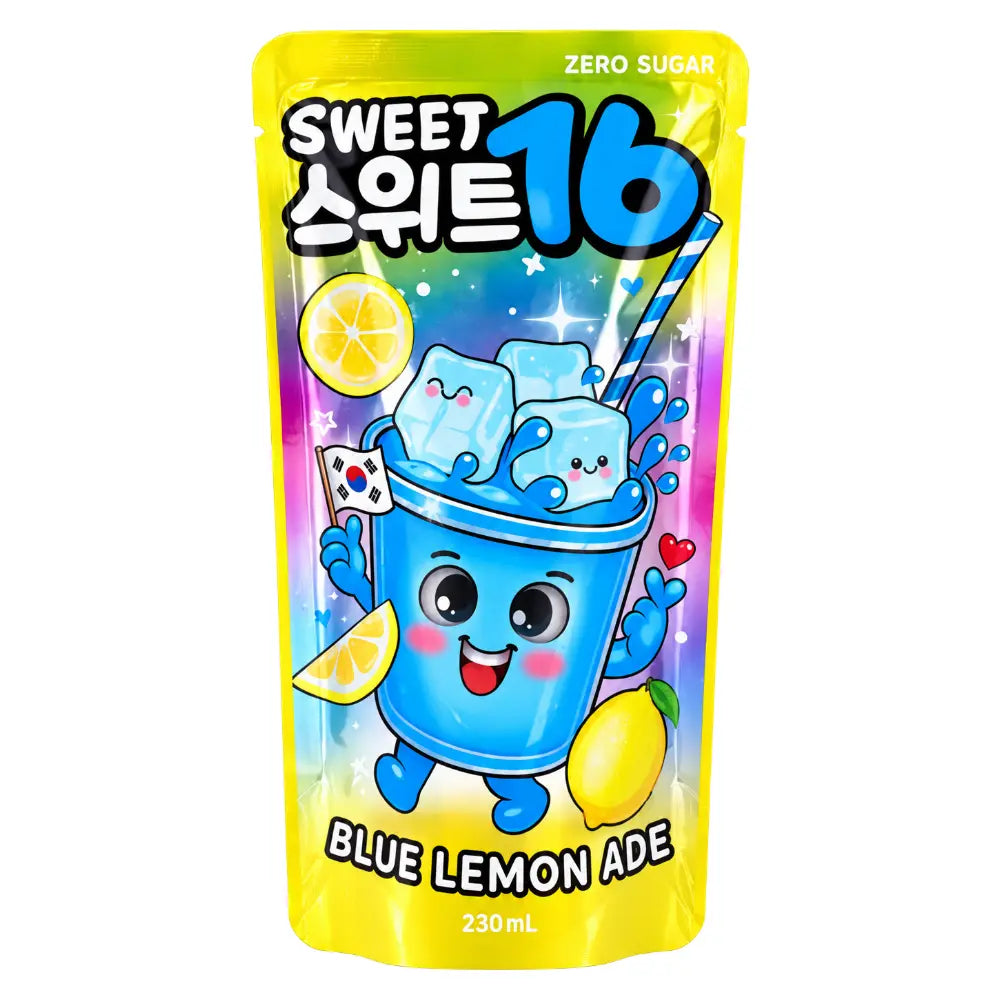 Sweet16 Blue Lemon Ade Zero Sugar