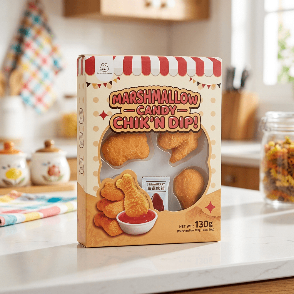 SweetMellow Marshmallow Candy Chik'n Dip