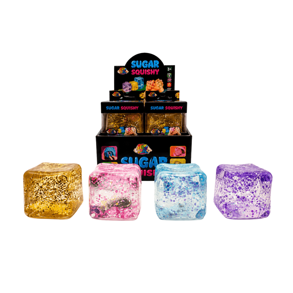 Squishy Cube Glitter