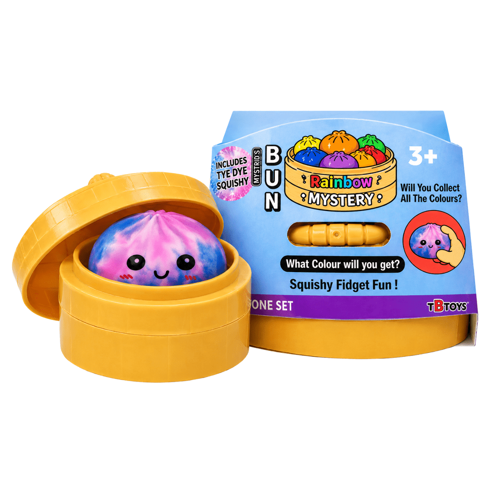 Squishy Tye and Dye Bun Toy M