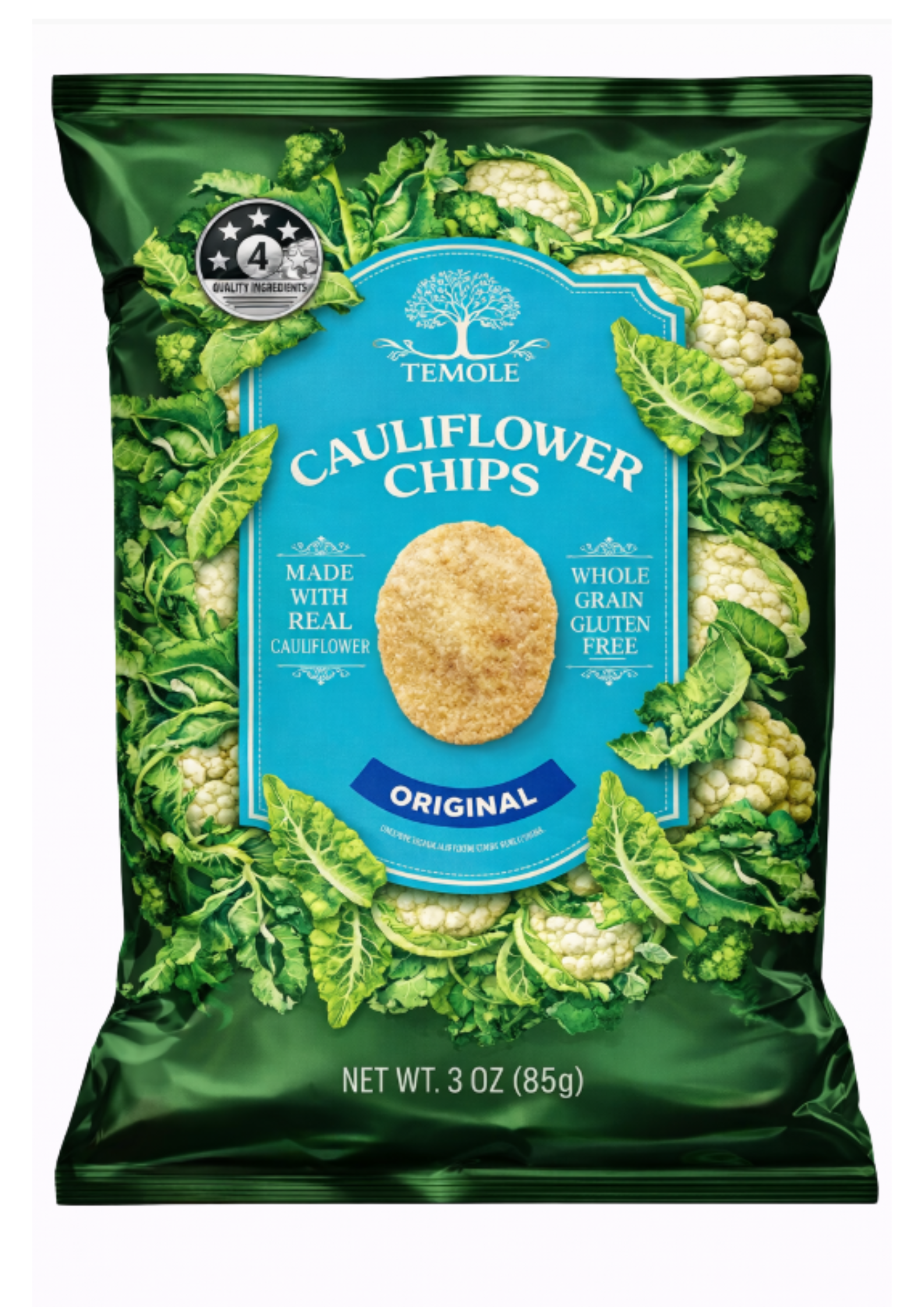 Temole Cauliflower Chips Original
