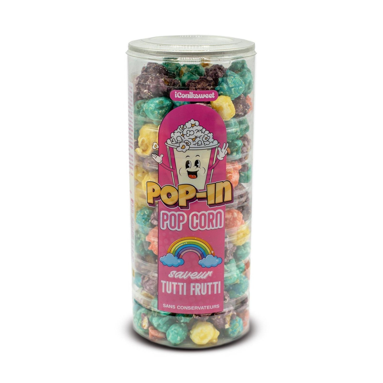 Iconik Sweet Pop In Pop Corn Tutti Frutti - My American Shop