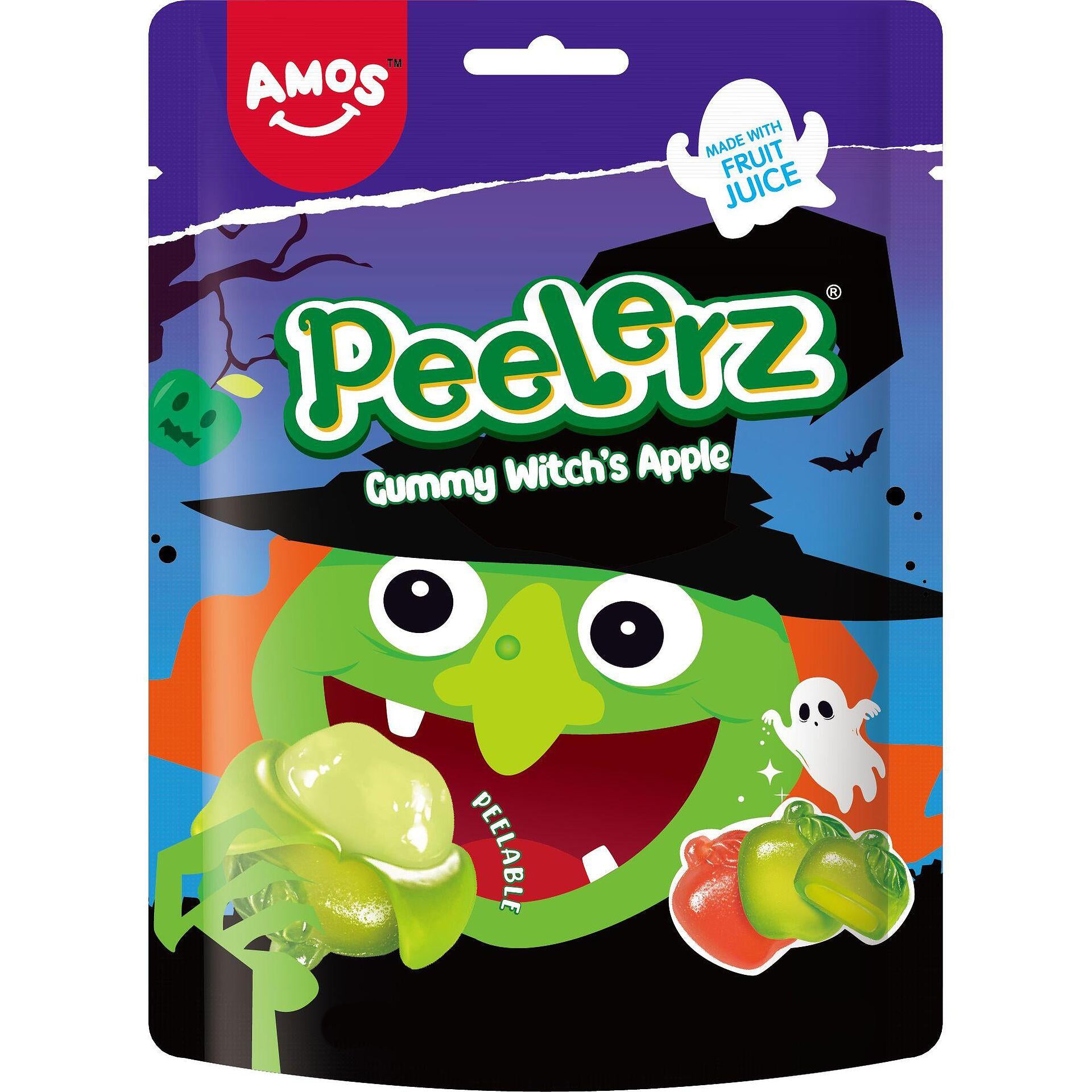 Amos Peelerz Gummy Witch Apple