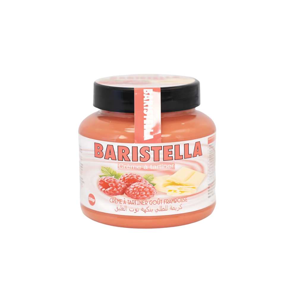 Baristella Raspberry Withe Chocolate Cream - My American Shop