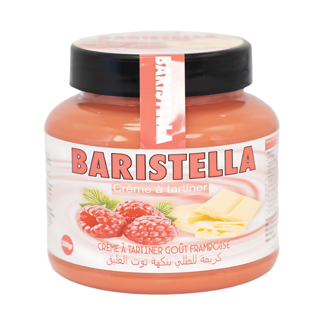 Baristella Raspberry Withe Chocolate Cream - My American Shop