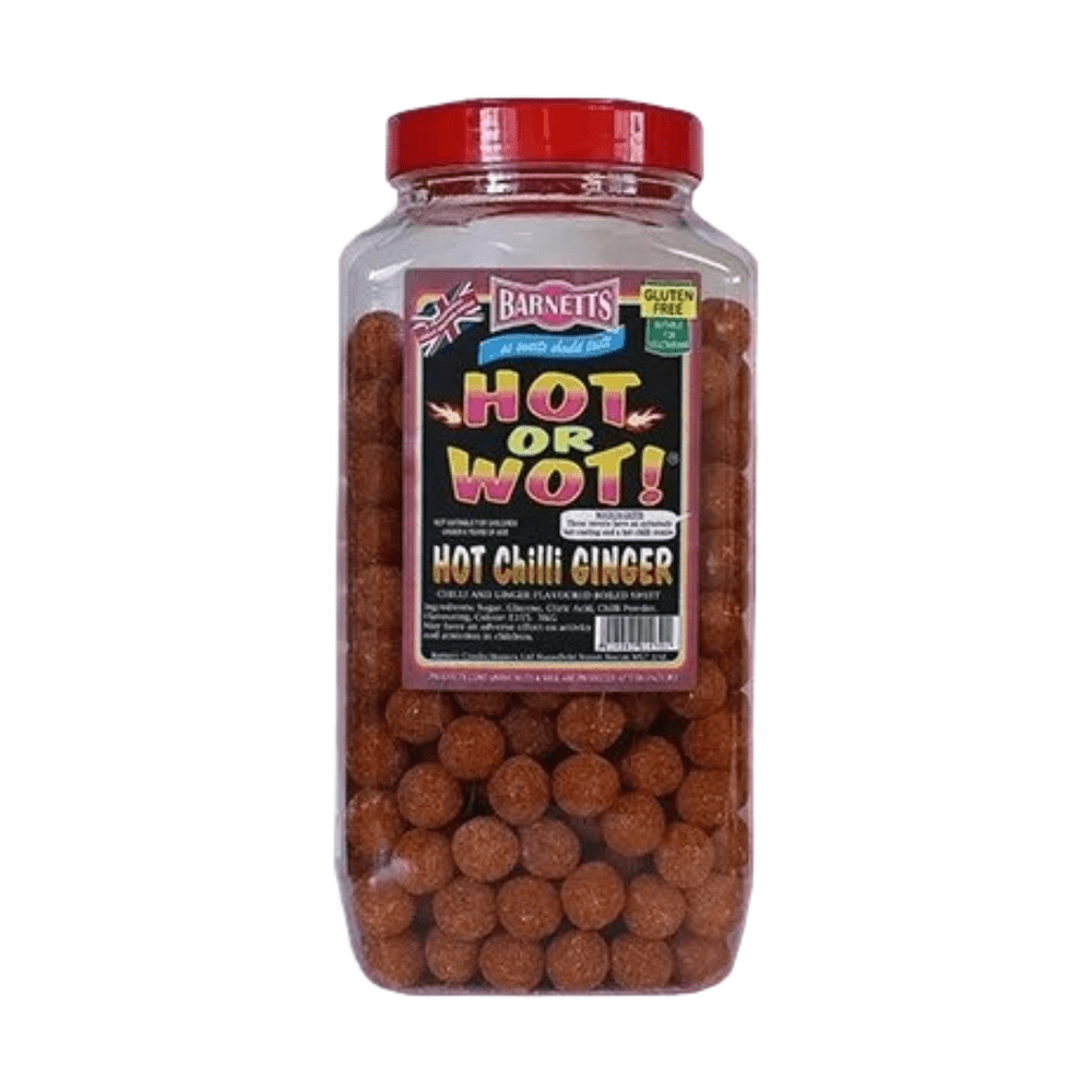 Barnetts Hot Or Wot Chilli Ginger - My American Shop