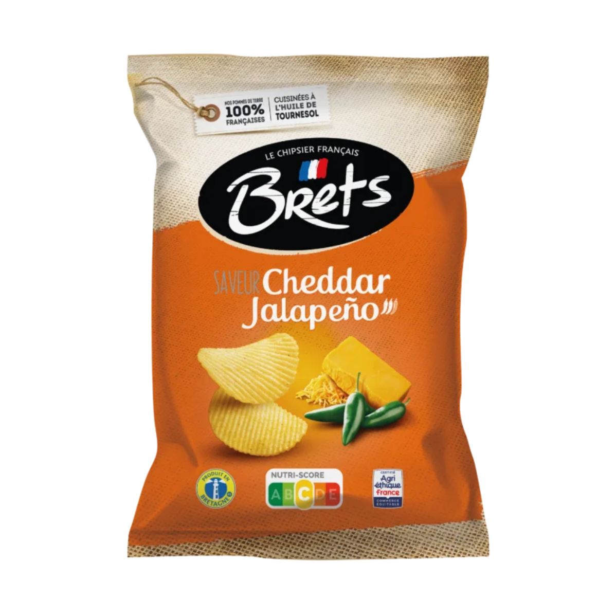 Brets Flavour Cheddar Jalapeno - My American Shop