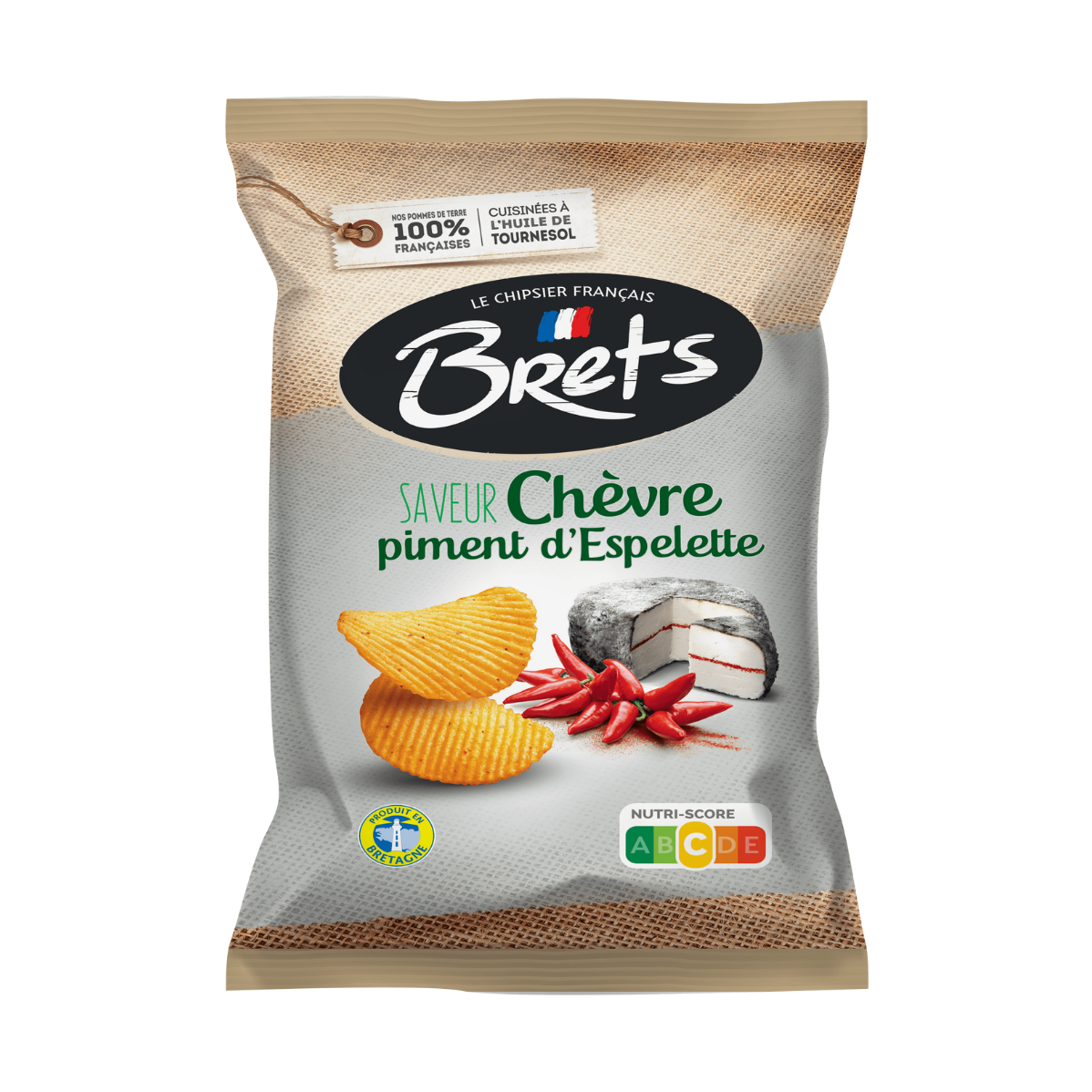 Brets Flavour Goat's Cheese With Chili - My American Shop